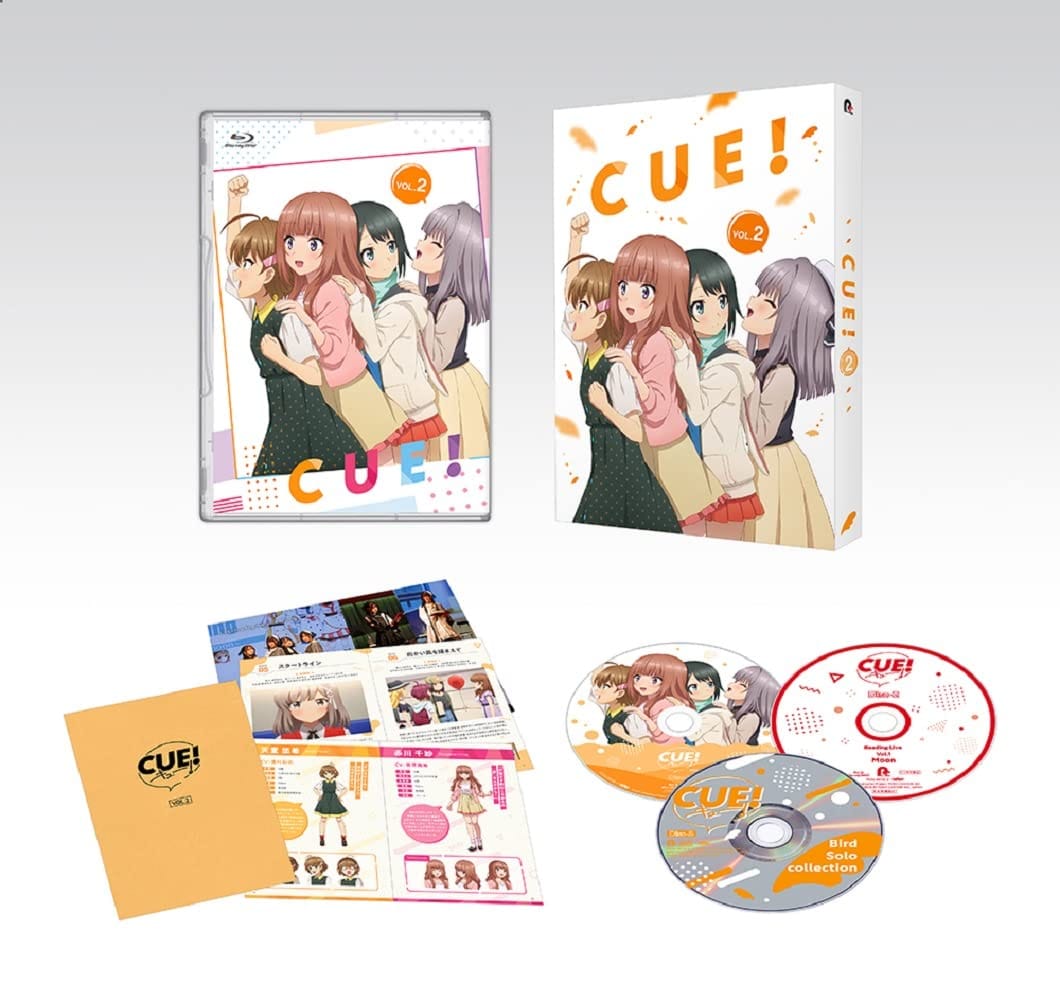 TVアニメ「CUE!」2巻(特典なし) [Blu-ray]