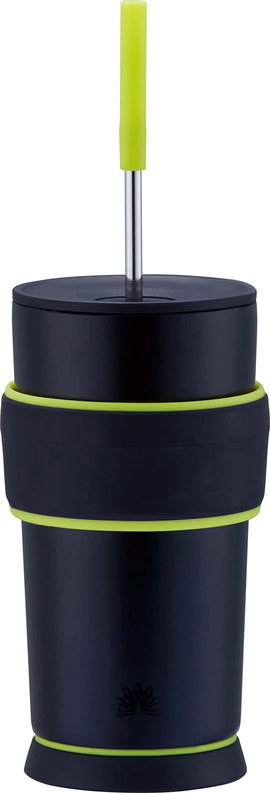 ピーコック ゲーミング タンブラー ストロー付き 550ml 真空断熱 保温 保冷 スポーツドリンク 対応 炭..