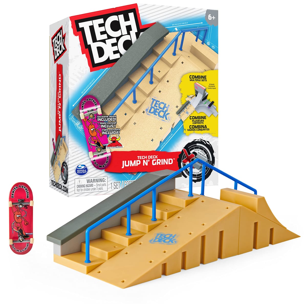 TECH DECK(ebNfbL) Jump N' Grind X-Connect Park Creator JX^}CY\ gݗĉ\ȃvZbg pwt Ώ۔N6Έȏ