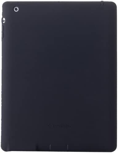 Simplism 2012年発売 iPad 第3世代 【シリコンケース】 サウンドホーン 液晶保護フィルム スタンド付属 抗菌仕様 ブラック TR-SCIPD12-BK