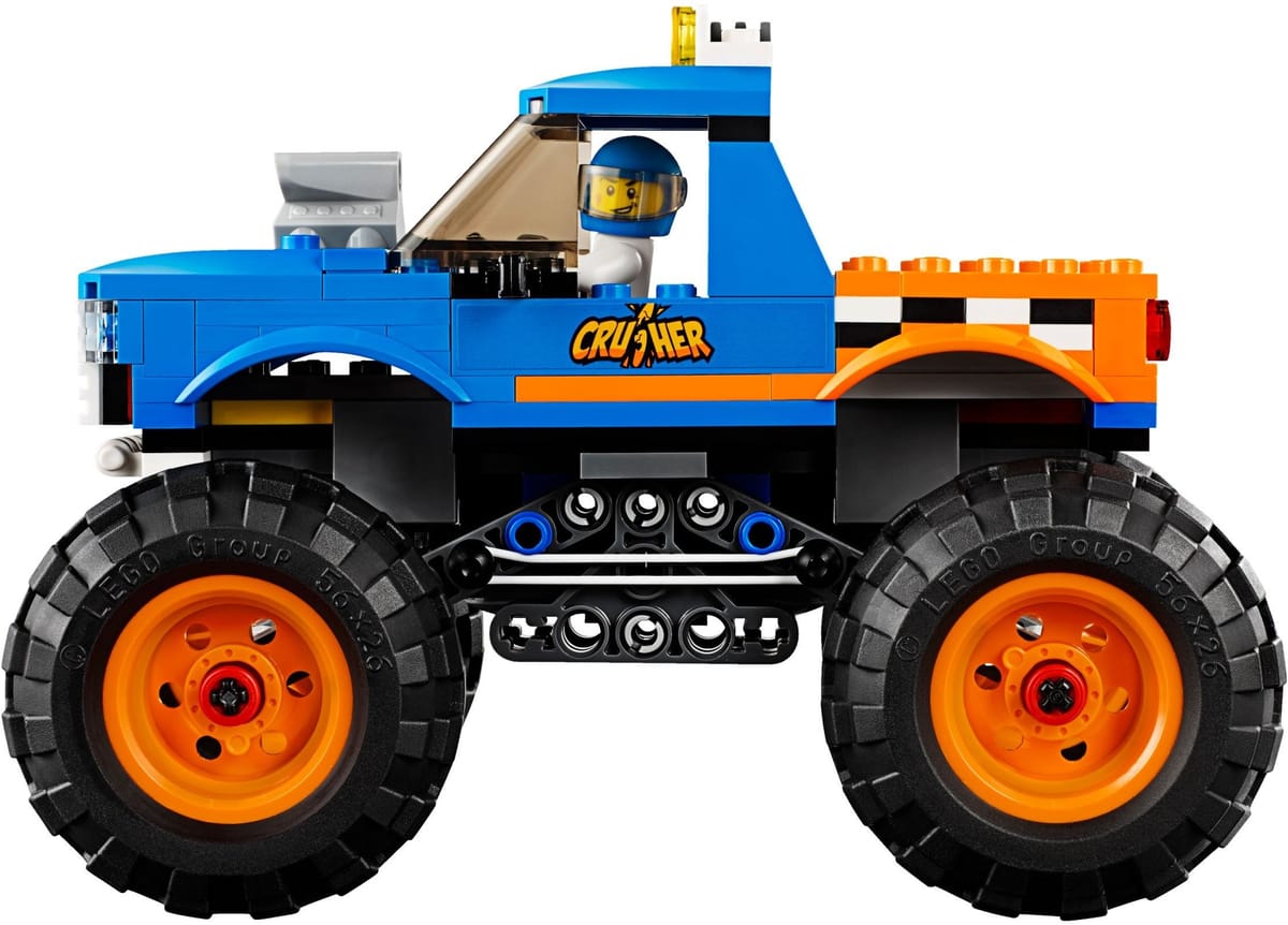レゴ(LEGO) シティ モンスタートラック 60180 ブロック おもちゃ 男の子 車