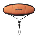 Nikon フロートストラップ コンパクト用 シンプル オレンジ FTST1OR