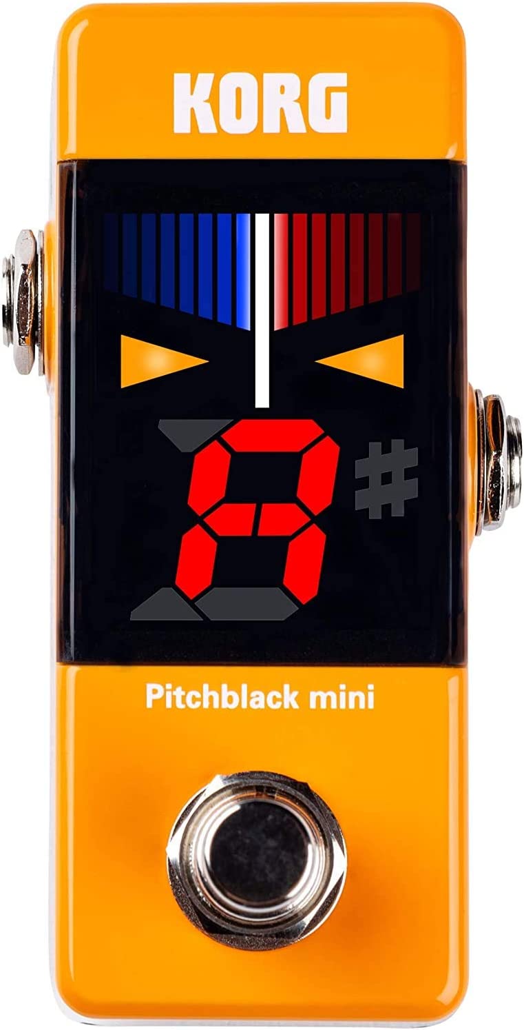 KORG(コルグ) ギター/ベース用 ペダルチューナー Pitchblack mini OR オレンジ PB-MINI OR オレンジ 本体のみ