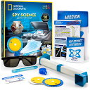 NATIONAL GEOGRAPHIC スパイサイエンスキット - キッズスパイアクティビティセット、子供とスパイギア用のスパイガジェット付き10個の秘密のスパイミッションを完了、キッズ探偵キット、子供用サイエンスキット、ごっこ遊び。(3)