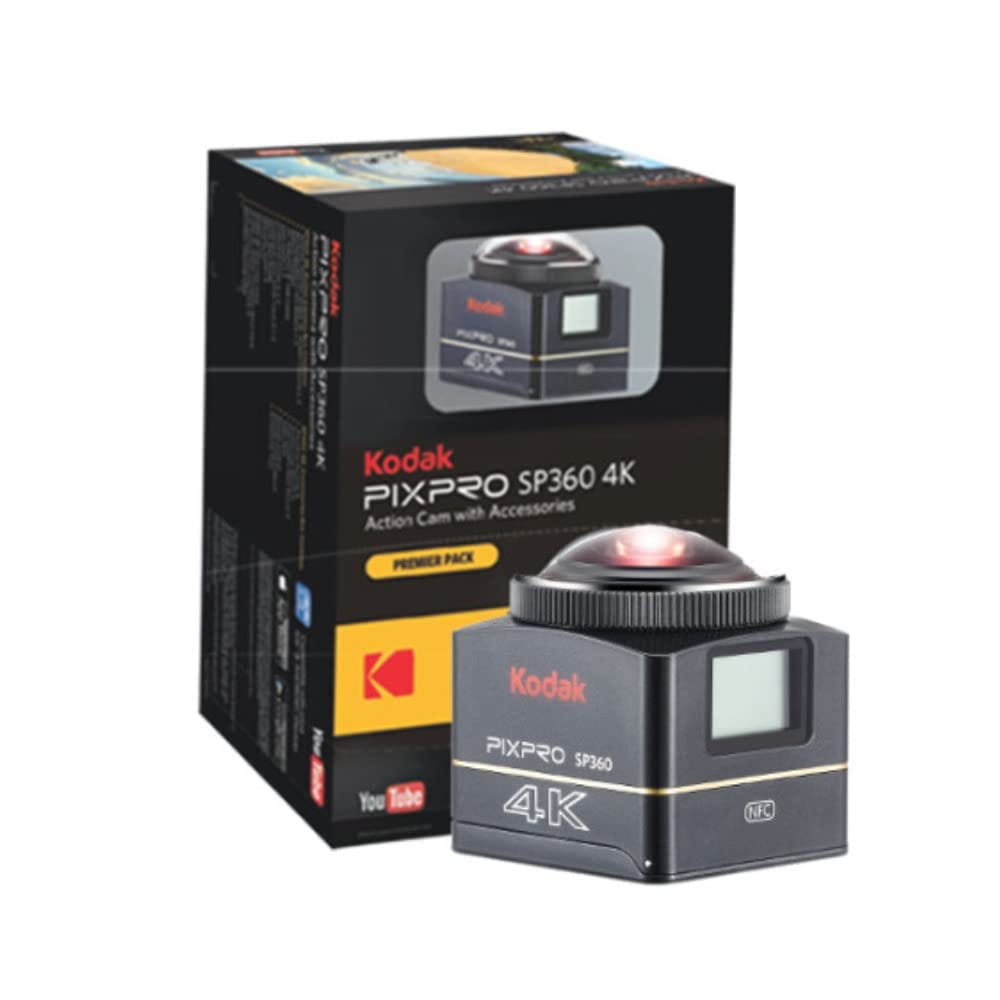 Kodak PIXPRO SP360 4K Premier Pack VR Camera by Kodak