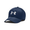 Under Armour Men's Standard Storm Blitzing Adjustable Cap, (408) Academy / / Halo Gray, One Size Fits Most