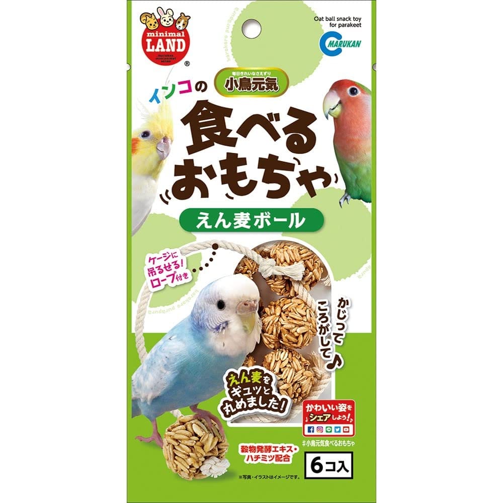 株式会社 マルカン MB－323 インコのえん麦ボール