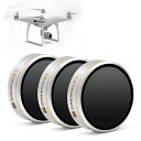 LENSKINSフィルター 3セット DJI Phantom 4 Pro/Pro+/Advance ND4/ND8/ND16 フィルター 減光フィルター 偏光フ...