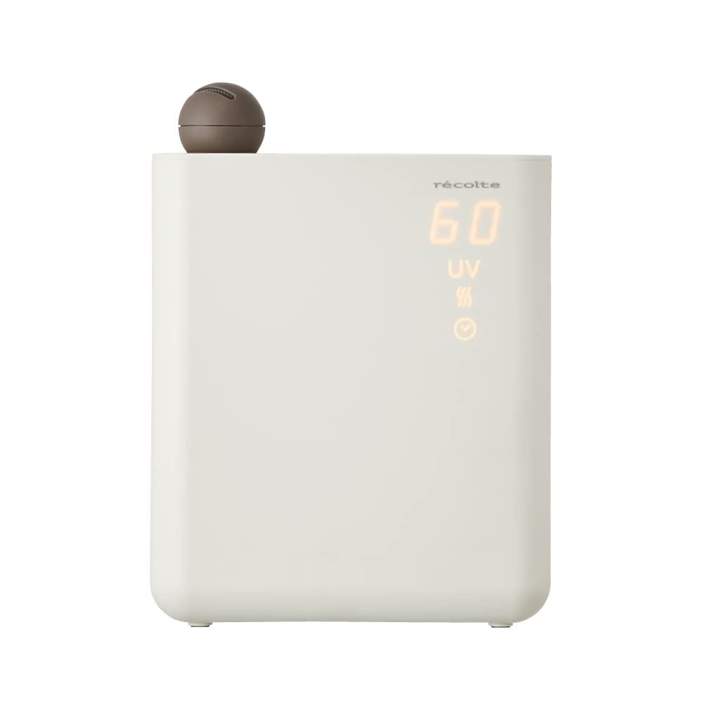 レコルト UV ハイブリッド式加湿器 RHF-1 recolte Hybrid Humidifier (01:ナチュラルホワイト)