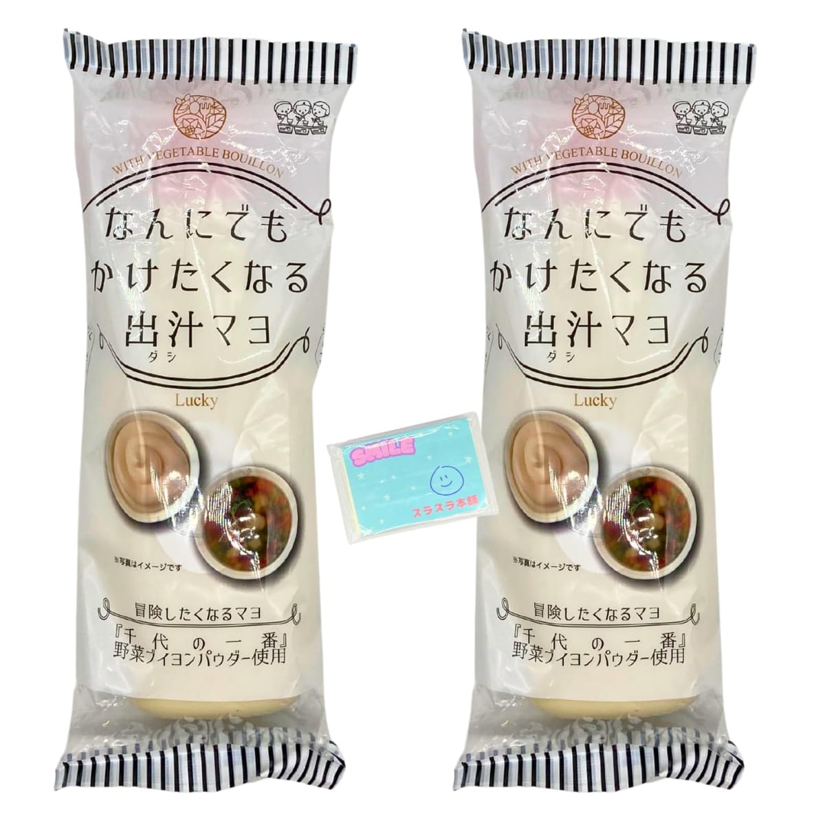 Monolog Style 丸和油脂 なんにでもかけたくなる出汁マヨ 200g ×2個セット ★スラスラ本舗オリジナルポケットティッシュ付き★