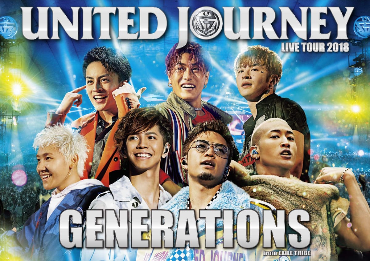 乐天商城 - GENERATIONS LIVE TOUR 2018 UNITED JOURNEY(DVD2枚組)(初回生産限定盤)