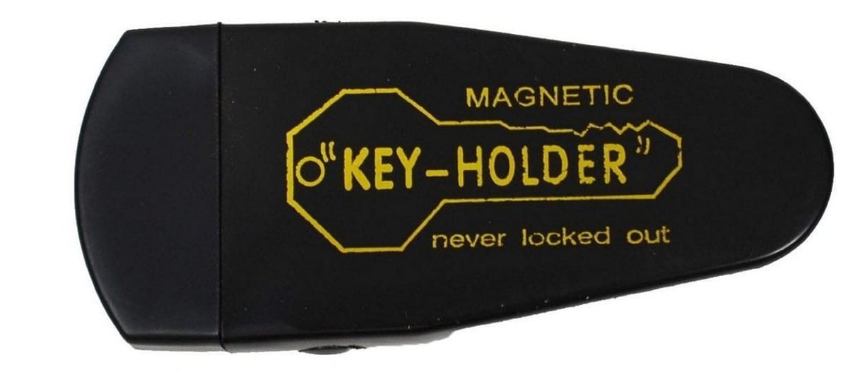 大型マグネット式隠しキーホルダー 大きなカギ用 超強力マグネット