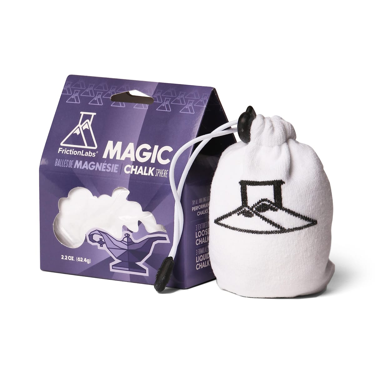 FrictionLabs フリクションラボ Magic Refillable Chalk Sock マジックチョークソック 詰め替え可強いグリップのためのハンドチョークボール非毒性ロッククライミング、体操、懸垂、スポーツ、ウエイトリフティング、リフティン