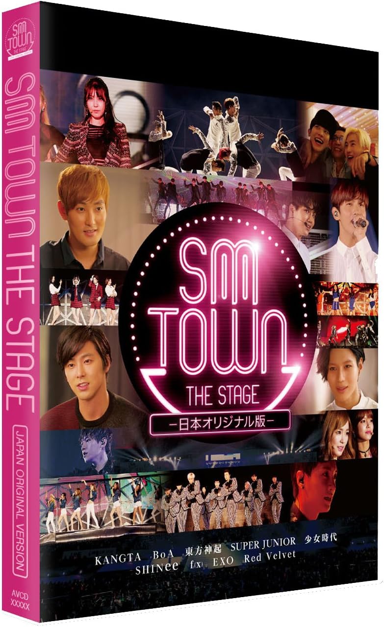 SMTOWN THE STAGE-{IWi- X^_[h DVD GfBV