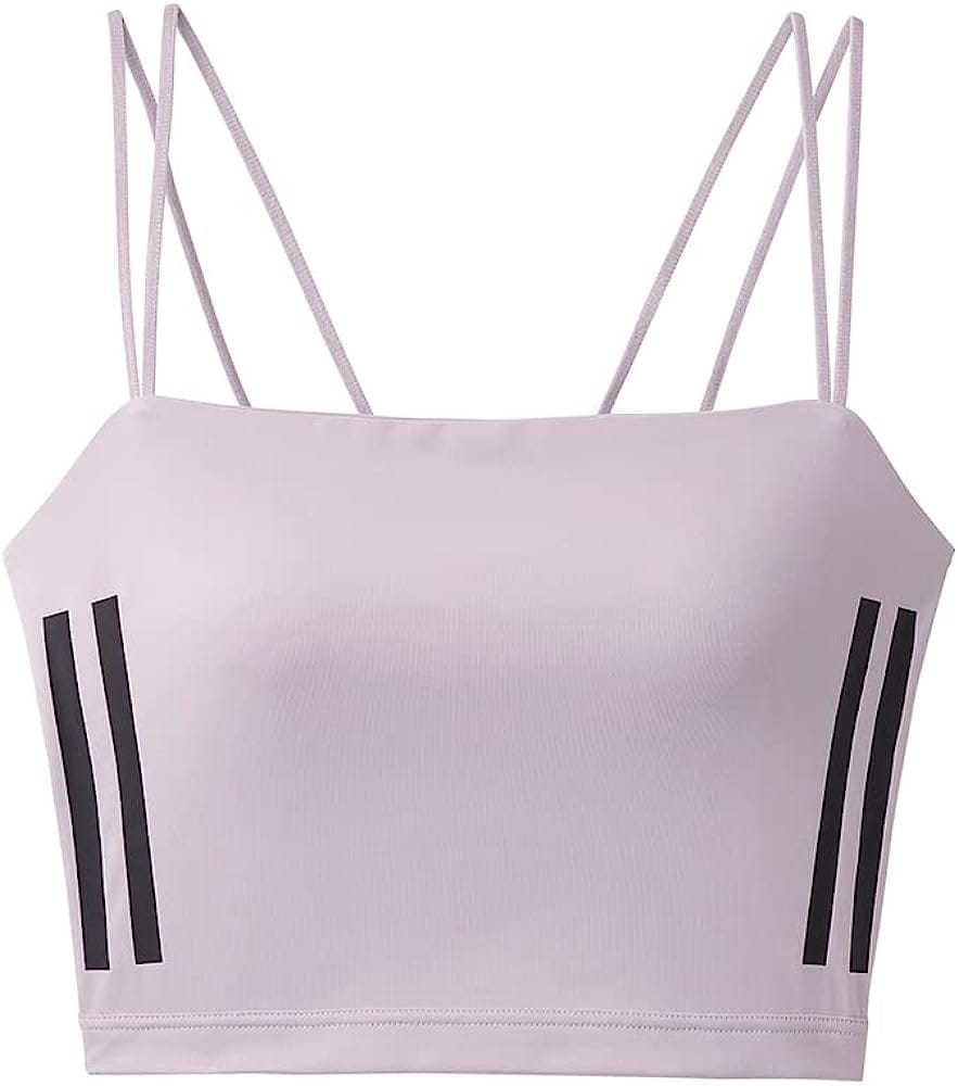 キャミソール ショート丈 アディダス スタイルアップ パッド付 ブラトップ AP6856 レディース