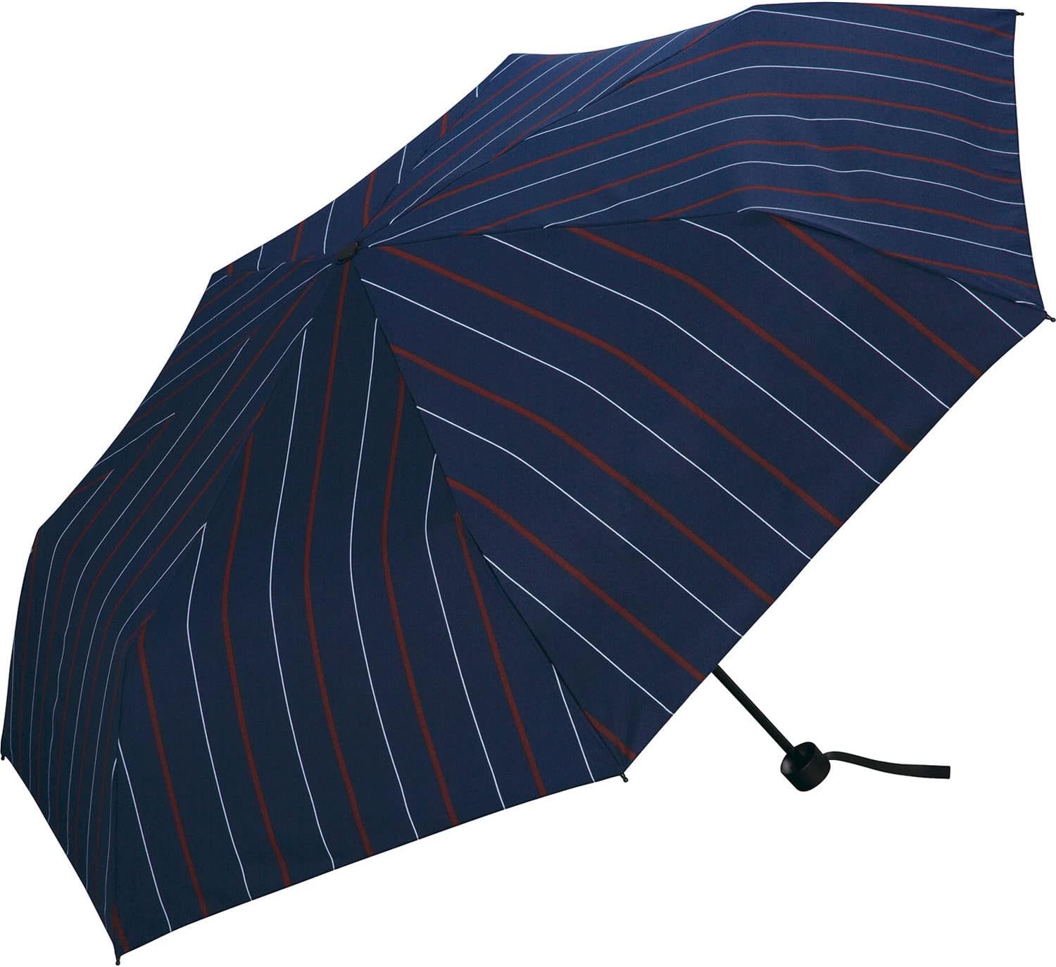 【2023年】Wpc. 雨傘 UNISEX WIND RESISTANCE FOLDING ストライプ 折りたたみ傘 65cm レディース メンズ 晴雨兼用 大きい 耐風 26m/s 風に強い UX003-041-002 [ストライプ]