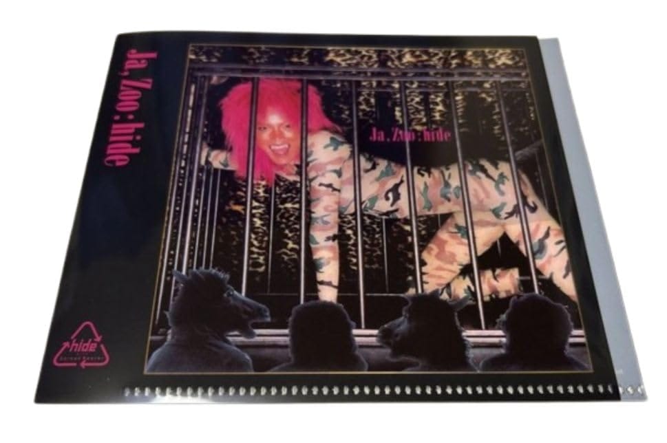 hide ヒデ X JAPAN くじ 2026 E賞 CDサイズ クリアファイル ＆ ステッカー セット D