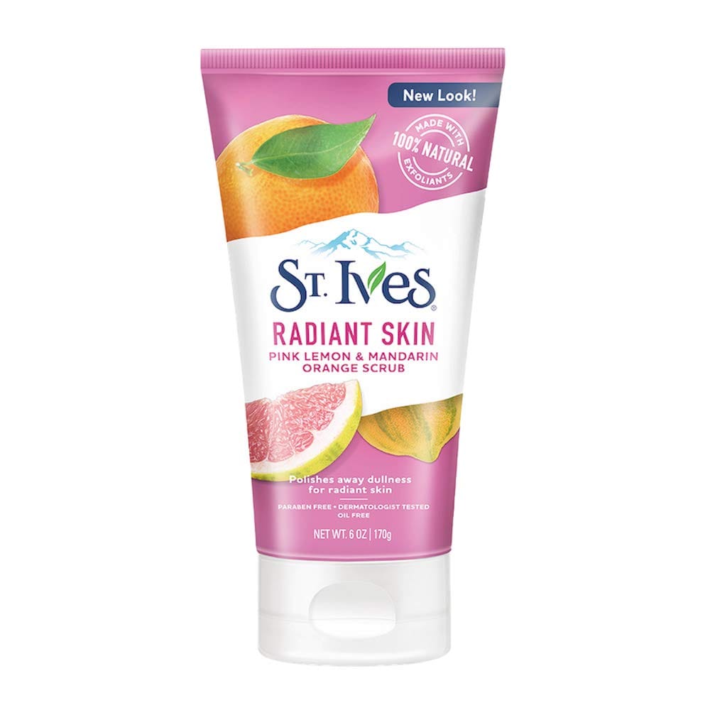 St. Ives Even & Bright Scrub, Pink Lemon & Mandarin Orange 170グラム (x 1)