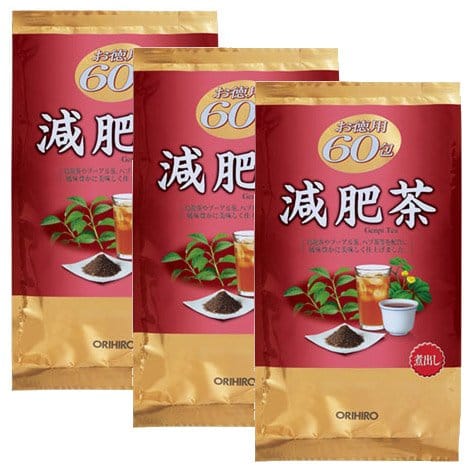 オリヒロ 徳用減肥茶 60包【3袋セット】 60袋 (x 3)