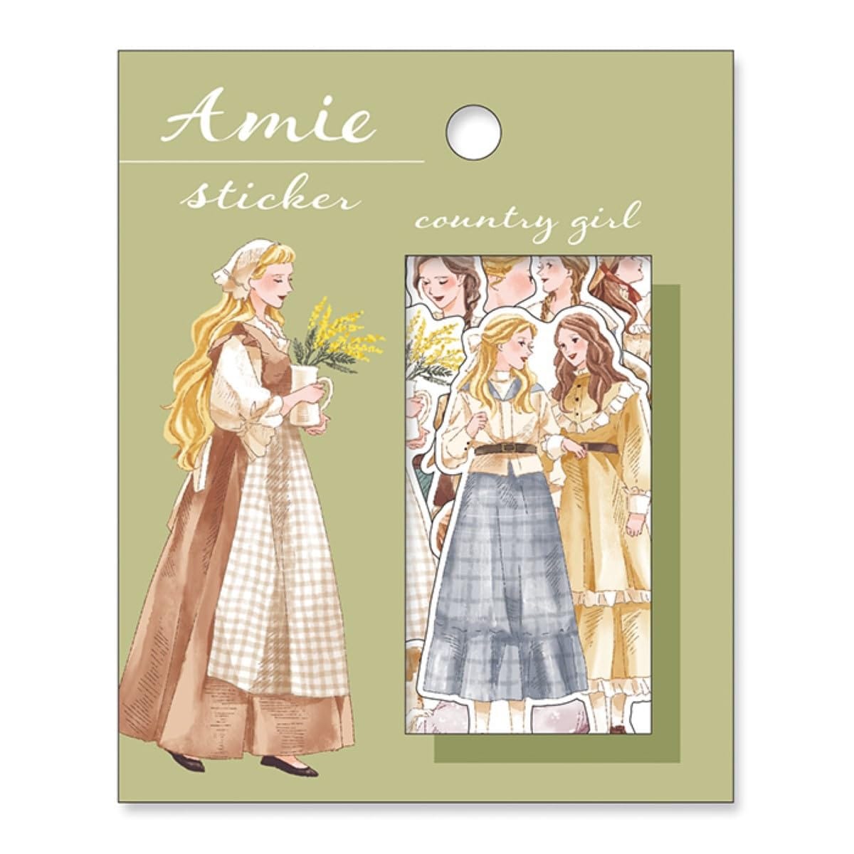 Amie sticker/ ƥå country girlۤ襤 ե졼 8