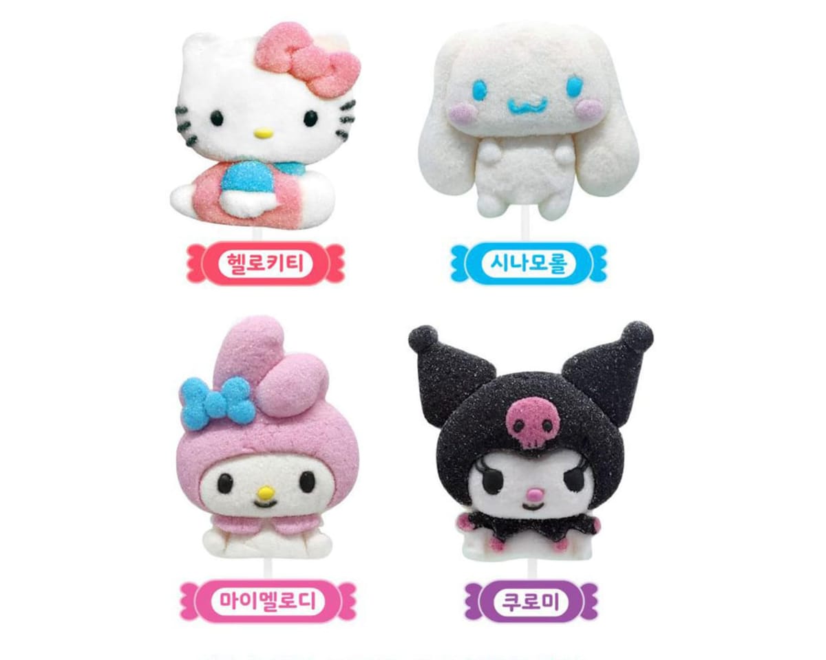 美的生活ヘルシーライフ本店の【韓国お菓子】 マシュマロ串 キャラクターロリポップ、かわいいキャラクターのお試し4本セット ふわもちマシュマロ [並行輸入品]｜アングル3