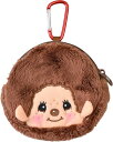 モンチッチ ミニポーチ カラビナ付き キャラクター モンチッチ キーホルダー ぬいぐるみポーチ かわいい 人気 女の子 ミニ財布 小銭入れ 小学生 中学生 高校生