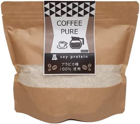 ピュアパートナー COFFEE PURE (珈琲ピュア) ソイプロテイン 人工甘味料不使用 500g プロテインパウダー 国内加工 プロテイン コーヒーピュア 2パック [コーヒー] [2パック]