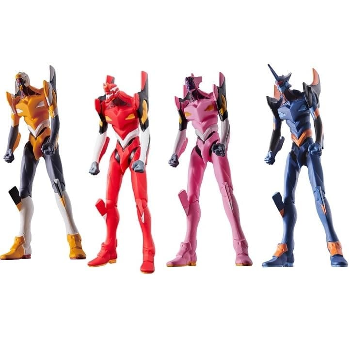 ムービーモンスターシリーズ 4体セット エヴァ 2号機・零号機(改)・Mark.06・8号機α