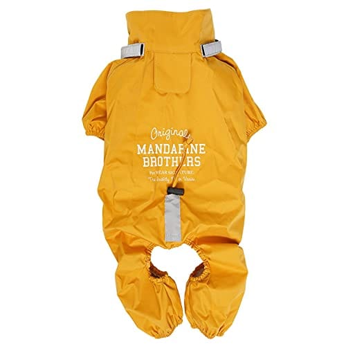 MANDARINE BROTHERS マンダリンブラザーズ RAIN SUIT レインスーツ S、M、MD マリーゴールド S