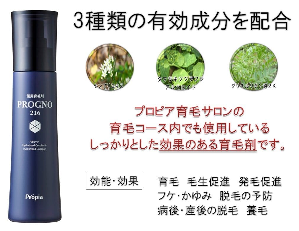 薬用育毛剤 プログノ216 2本セット biteki-life-10528774 美的生活ヘルシーライフ本店 サンプル画像3