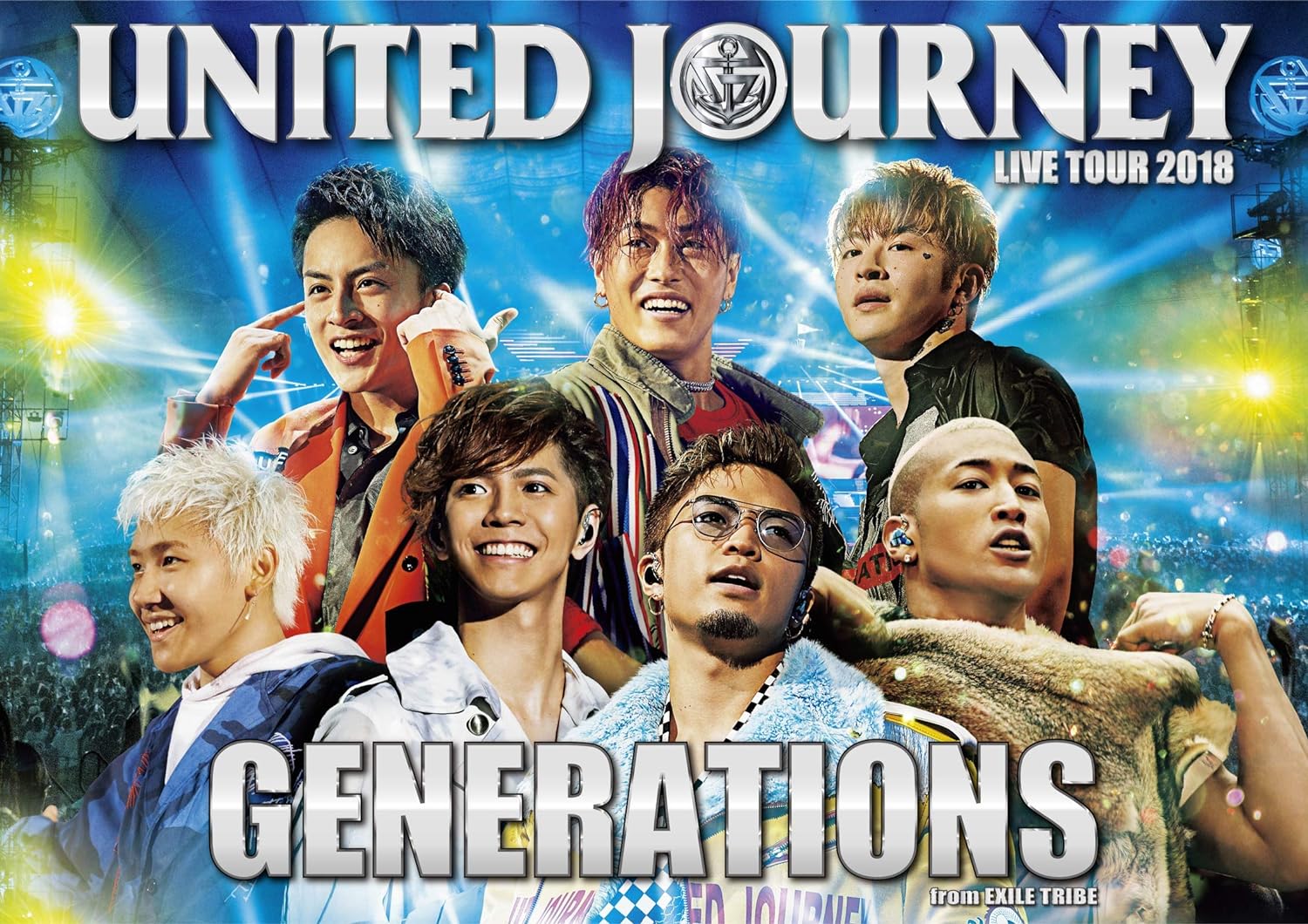 GENERATIONS LIVE TOUR 2018 UNITED JOURNEY(DVD2枚組)