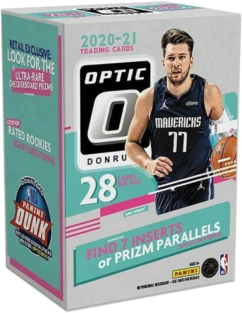 NBA 2020-21 Panini Donruss Optic Basketball Card Blaster Box パニーニ ドンラス オプティック バスケットボール カード ブラスターボックス 並行輸入品