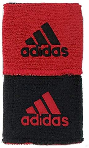  リストバンド 2個セット インターバル リバーシブル リストバンド adidas Interval Reversible Wristbands Black/Red 