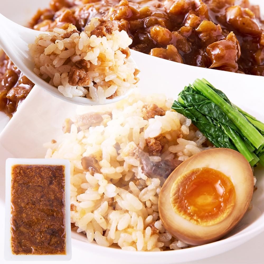 天然生活 大豆ミートの魯肉飯の素 (2合用) ルーローハン 大豆ミート 国産 代替肉 台湾料理 炊いたご飯に 混ぜご飯の素 おにぎりの具 常温保存 お弁当 おかず 時短 簡単