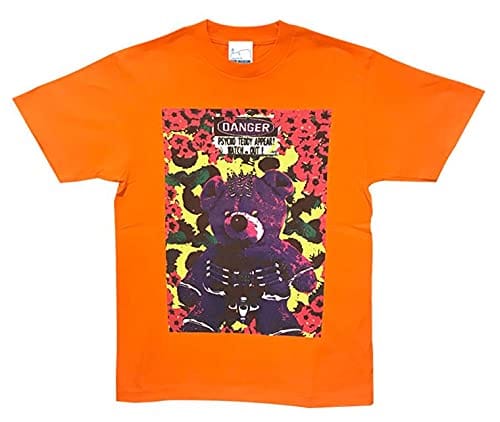 X JAPAN hide 23TH Memorial 公式グッズ イエローハート PSYCHOBEAR Tシャツ「L」