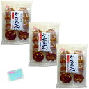 かしわ堂 みそ落花せん 16枚入 ×3袋セット ★スラスラ本舗オリジナルポケットティッシュ付き★