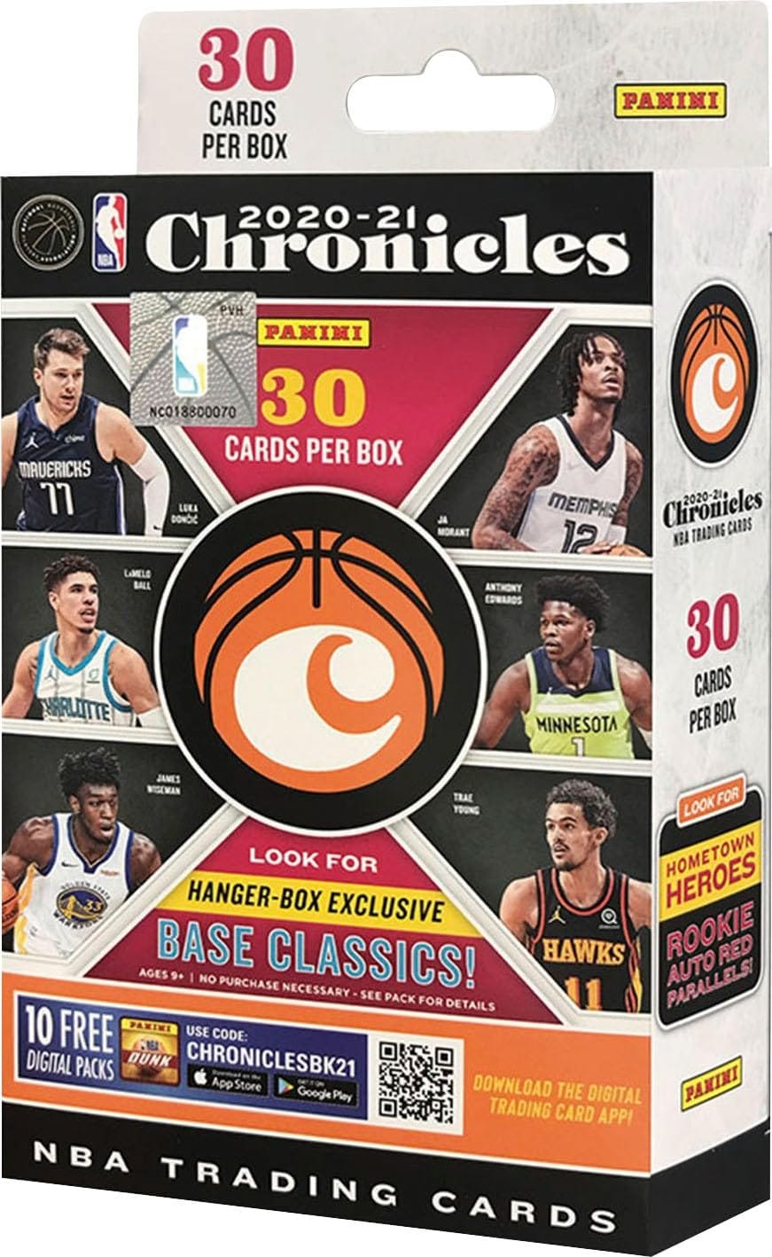 NBA 2020-21 Panini Chronicles Basketball Card Hanger Box pj[j NjNY oXPbg{[ J[h nK[{bNX [sAi]