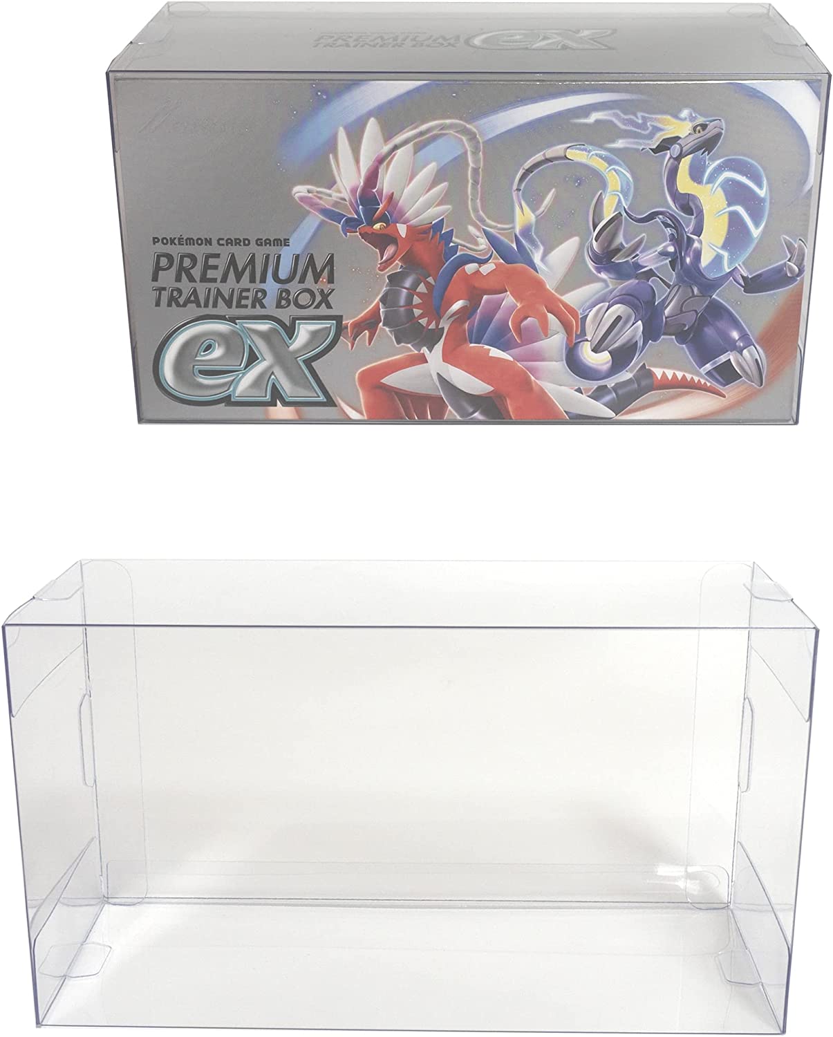 EYESRAIL Boxx Guardian ポケモンカードBOX用 ハードローダー UVカット コレクション ディスプレイ 透明 保管ケース (プレミアムトレーナーボックスex)