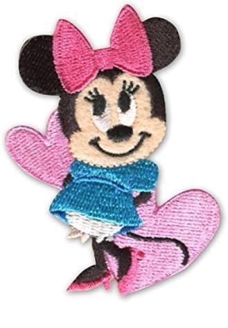 ディズニー「ミニーマウス」アイロン接着ワッペン