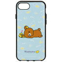 グルマンディーズ リラックマ IIIIfi+(R)(イーフィット) iPhone8/7/6s/6(4.7インチ)対応ケース ねそべり grc-181a
