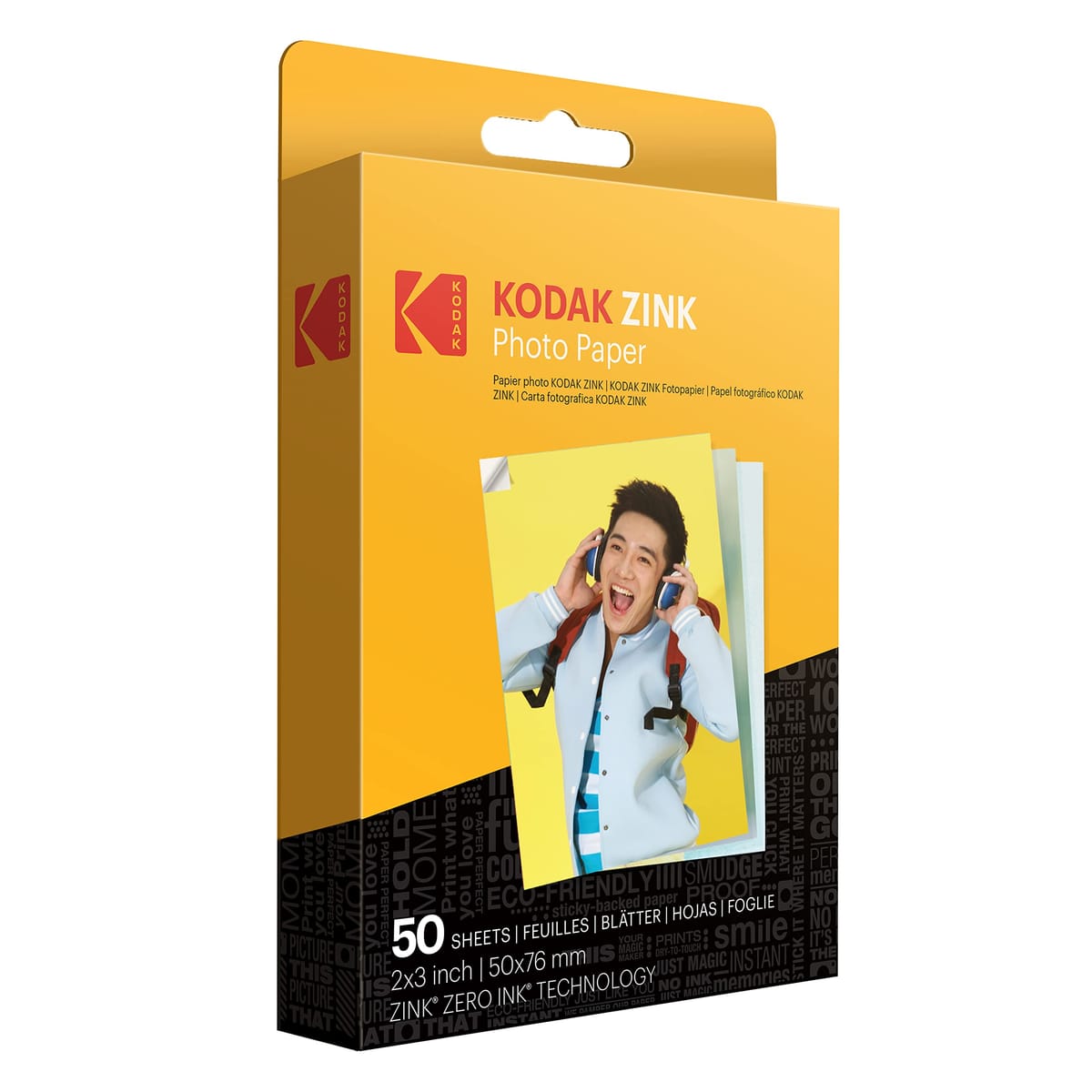 コダック ZINKフォトペーパー 2インチ x 3インチ KODAK PRINTOMATIC対応 (Kodak Mini SHOT Mini2には対応しません)