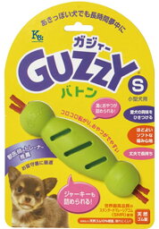 GUZZY(ガジィ―) 犬用おもちゃ GUZZY ガジィ―バトンS グリーン S サイズ (ケース販売)