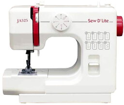 JANOME コンパクト電動ミシン 【sew D`Lite】 JA525