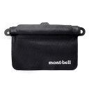 np モンベル mont-bell 防水バッグ Sサイズ 財布 ウォレット アウトドア 軽量 コンパクト アウトドア 1133119 (ブラック)
