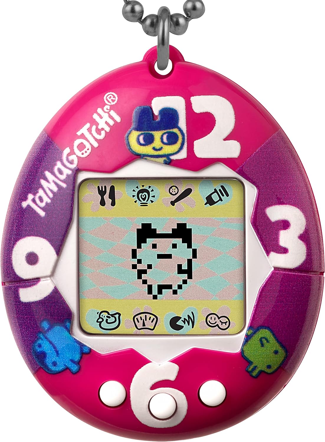 Tamagotchi オリジナル - 時計 ピンク パープル ホワイト