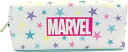 ティーズファクトリー MARVEL マーベル 長角ポーチ パステルスター 約H7.5×W18.5×D6cm 合皮 ポリエステル MV-5570382PC [パステルスター]