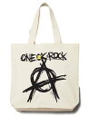 ONE OK ROCK（ワンオクロック） 2017 “Ambitions” JAPAN TOUR 公式グッズ トートバッグ（NATURAL）