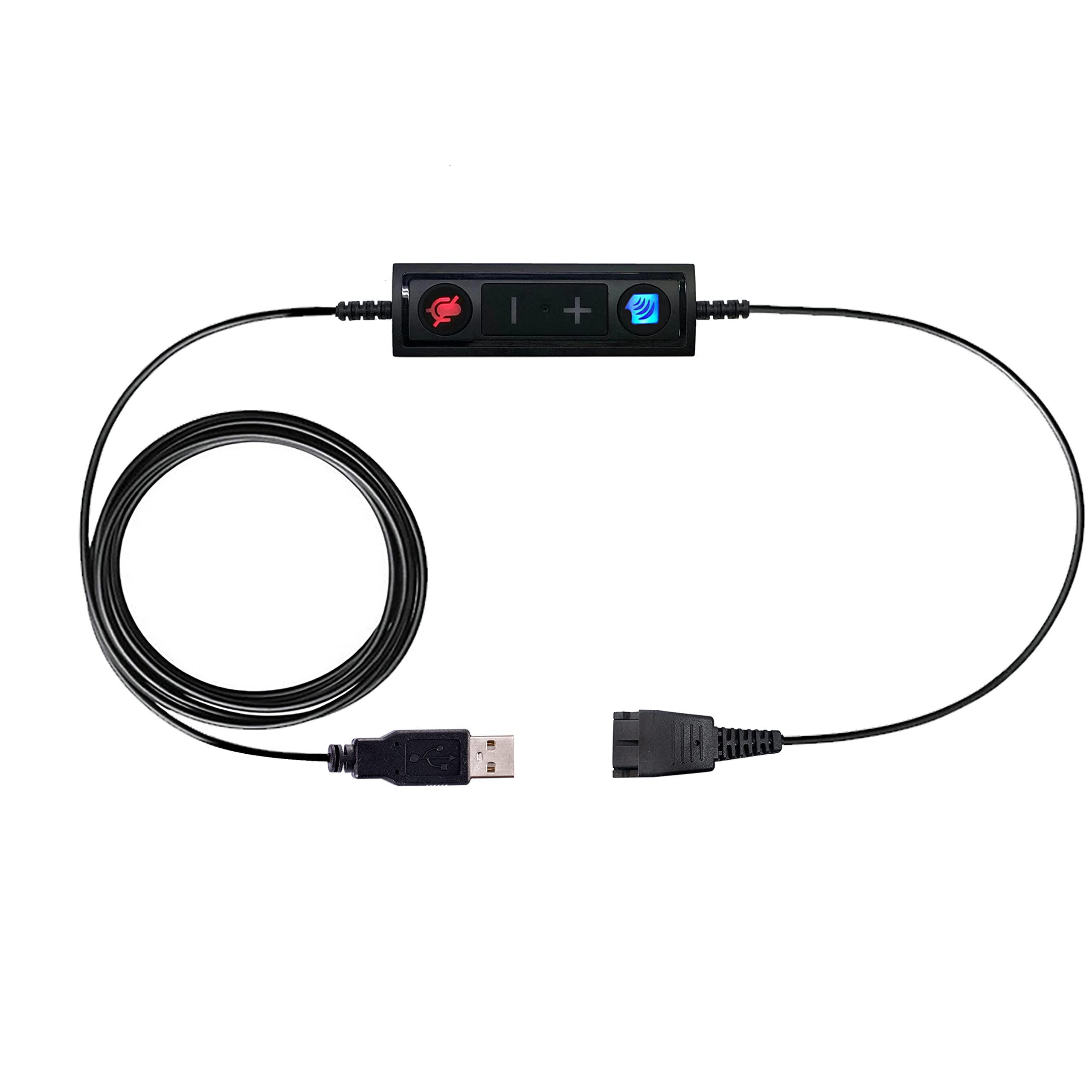 TruVoice USBץ Jabra Quick Disconnect (QD) ͭإåɥåȤȸߴ ܥ塼ॳȥȥߥ塼ȵǽ (إåɥåȤPCΡȥѥ󡢥եȥե³)