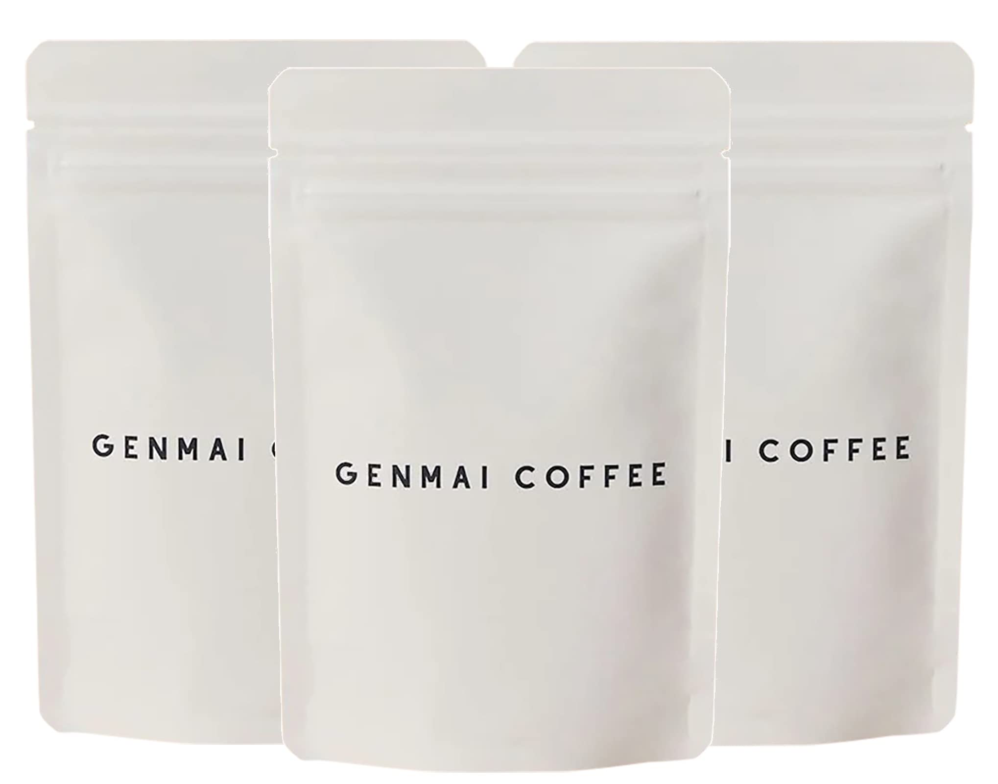 GENMAI COFFEE 玄米コーヒー ノンカフェイン 国産 玄米 使用 深煎り パック 34g(17杯分)×3