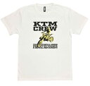 ケツメイシ『KTM TOUR 2022 20th Anniversary「時代は変わるぜよ!!」どんだけ～』KTM CREW Tシャツ（白） (XL)